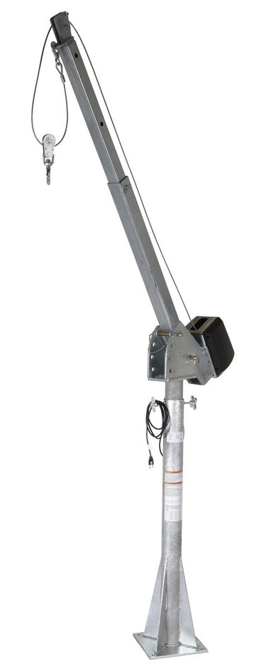 AC POWERED JIB CRANE 2K 3-5 FT BOOM GALV - Model WTJ203ACGAL